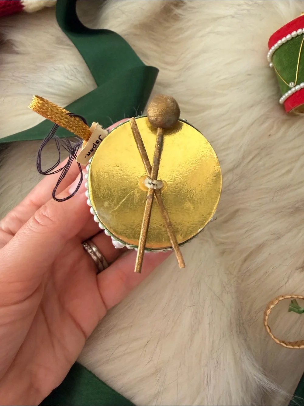 Lot of mid century ornaments!